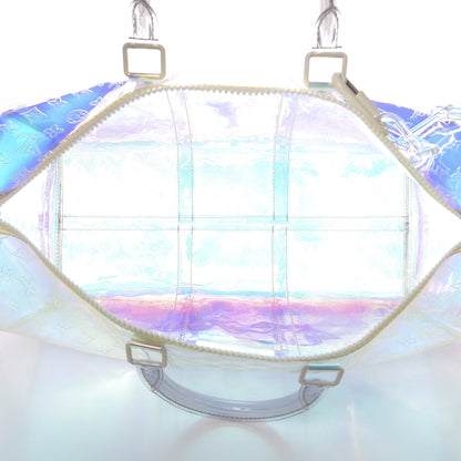 Louis Vuitton PVC Monogram Keepall Bandouliere 50 Iridescent Prism 4 of 9