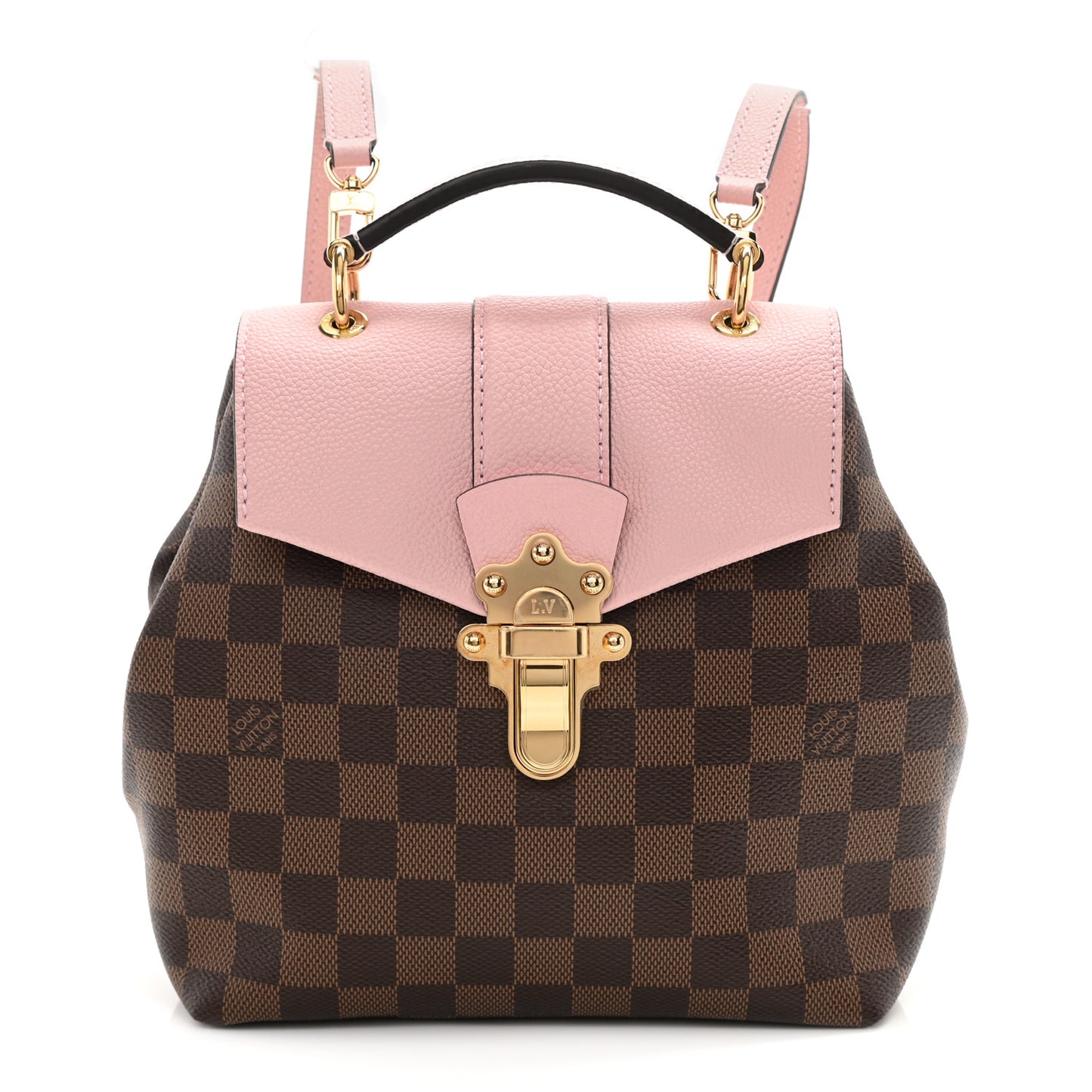Damier Ebene Clapton Backpack Magnolia