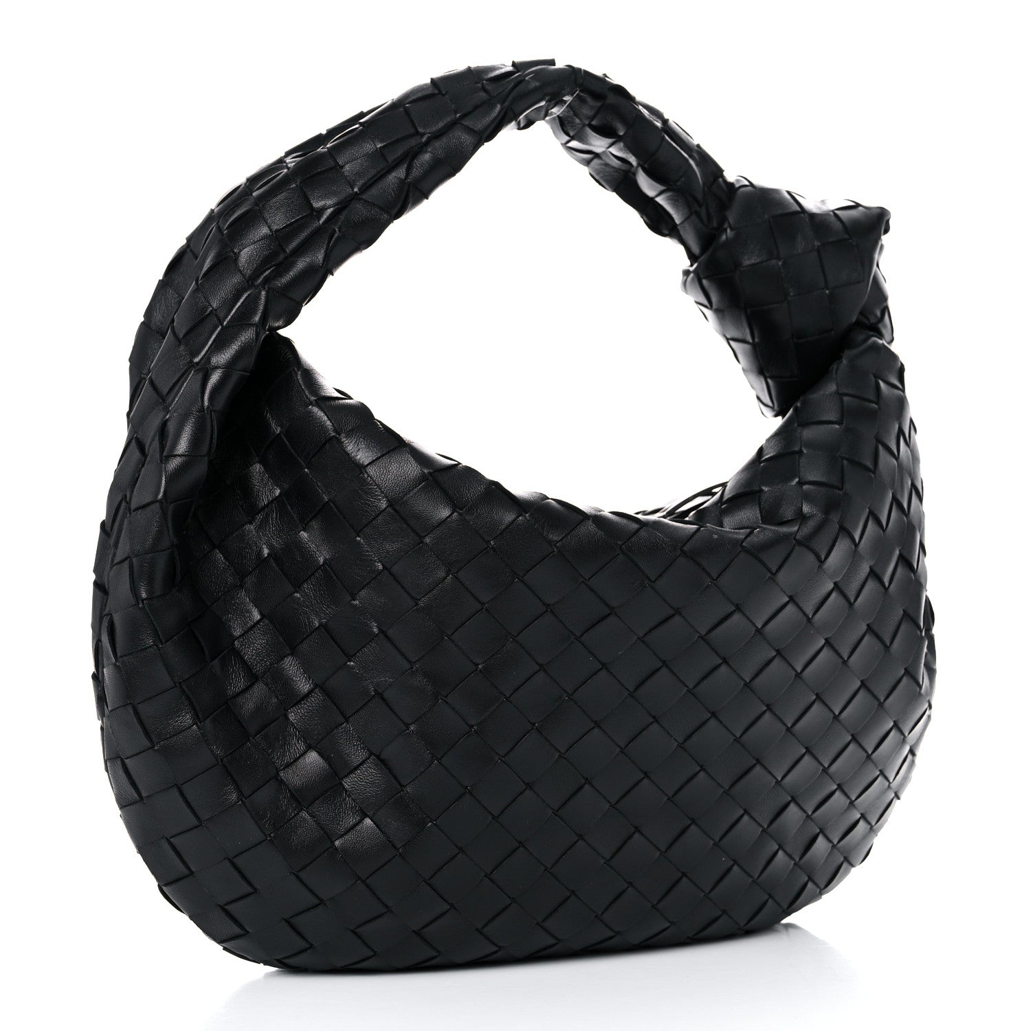 Bottega Veneta Nappa Intrecciato Teen Jodie Hobo Black 3 of 9