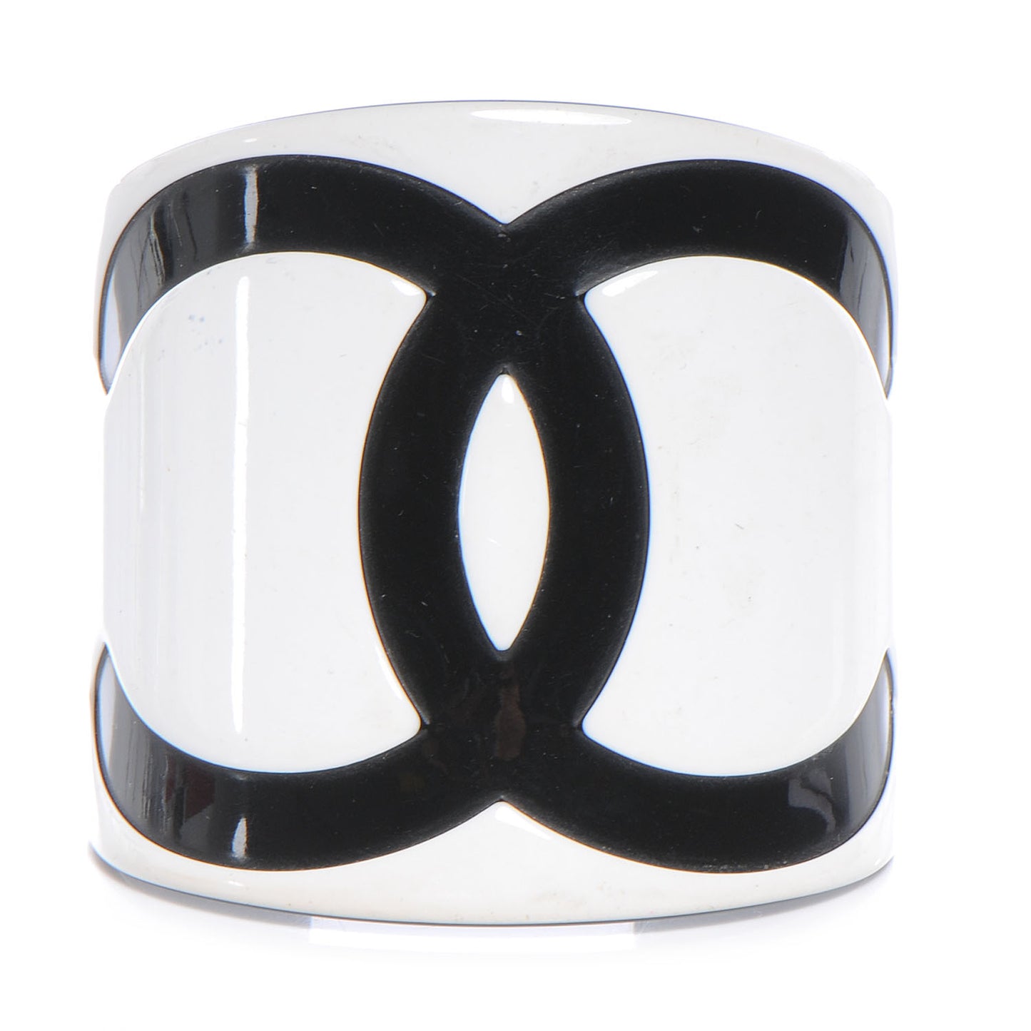 Resin CC Cuff Black White