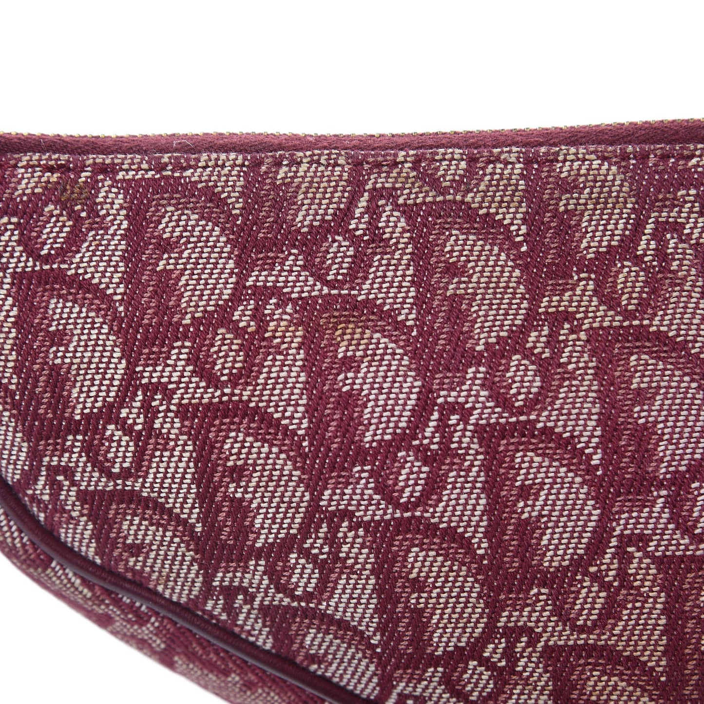 Monogram Mini Saddle Pochette Burgundy