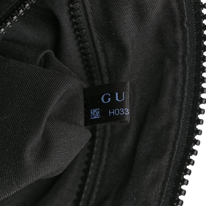 Gucci Nylon Monogram Medium Flat Messenger Bag Black 8 of 11