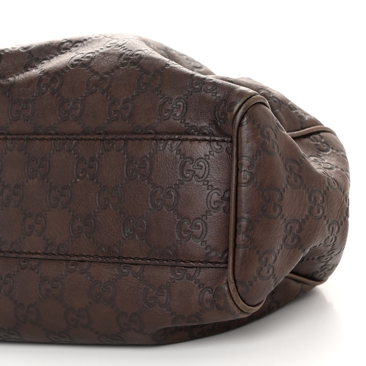 Gucci Guccissima Medium Sukey Tote Chocolate 10 of 10