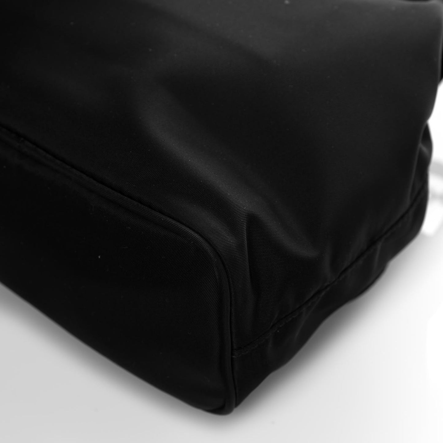 Nylon Vela Mini Crossbody Backpack Black
