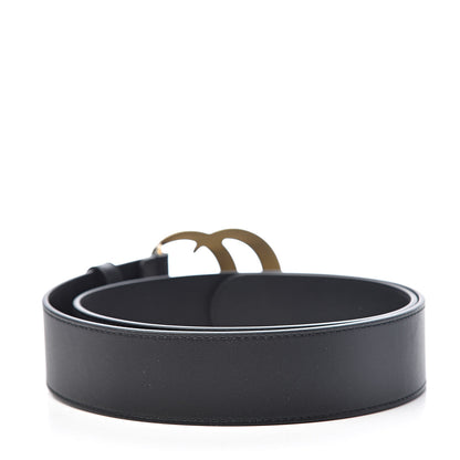 Gucci Calfskin Double G 40mm Belt 85 34 Black 3 of 7