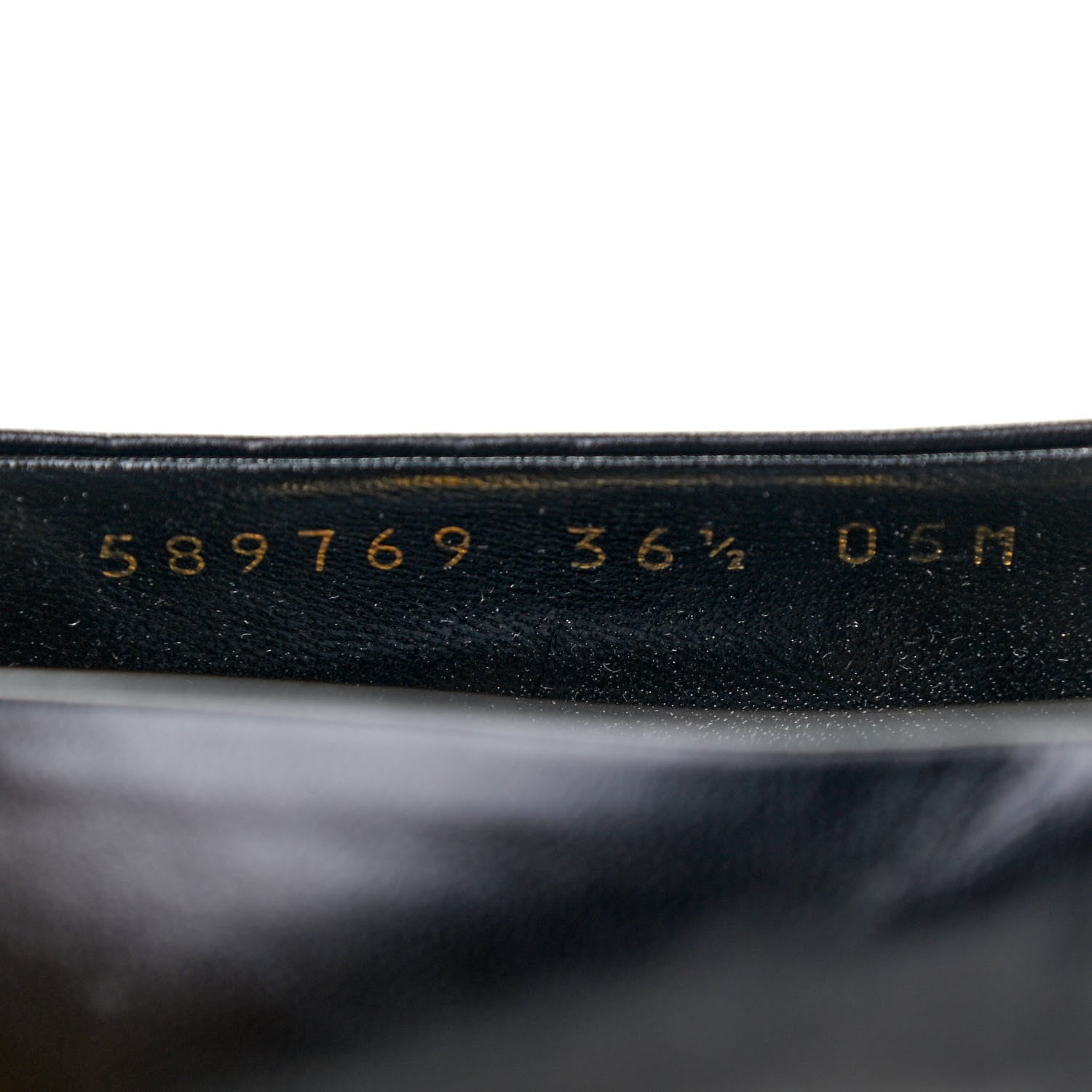 Gucci Malaga Kid Pumps 36.5 Black 8 of 8