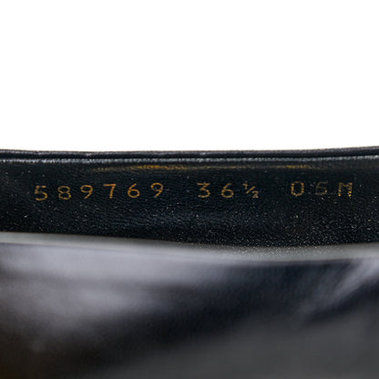 Gucci Malaga Kid Pumps 36.5 Black 8 of 8