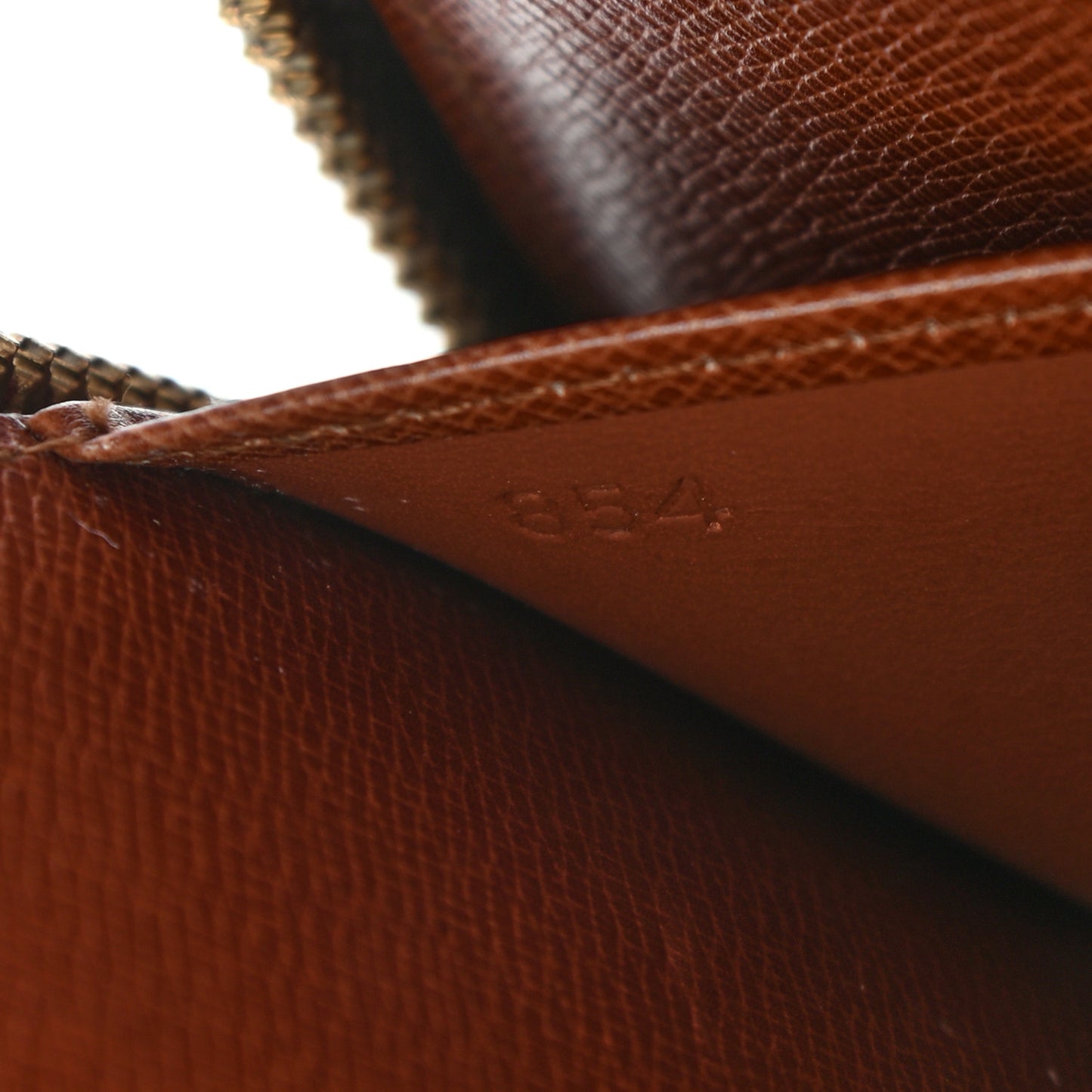 Monogram Zippy Agenda Cover