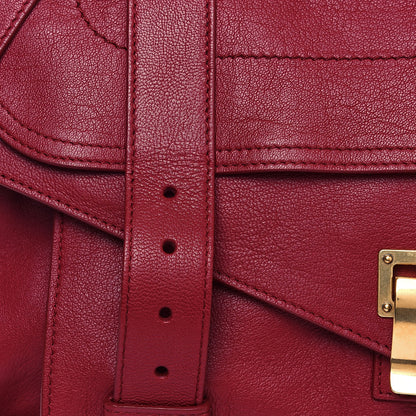 Proenza Schouler Lambskin Medium PS1 Satchel Red 7 of 13