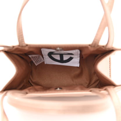 Telfar Metallic Vegan Leather Small Shopping Bag Copper 5 of 11