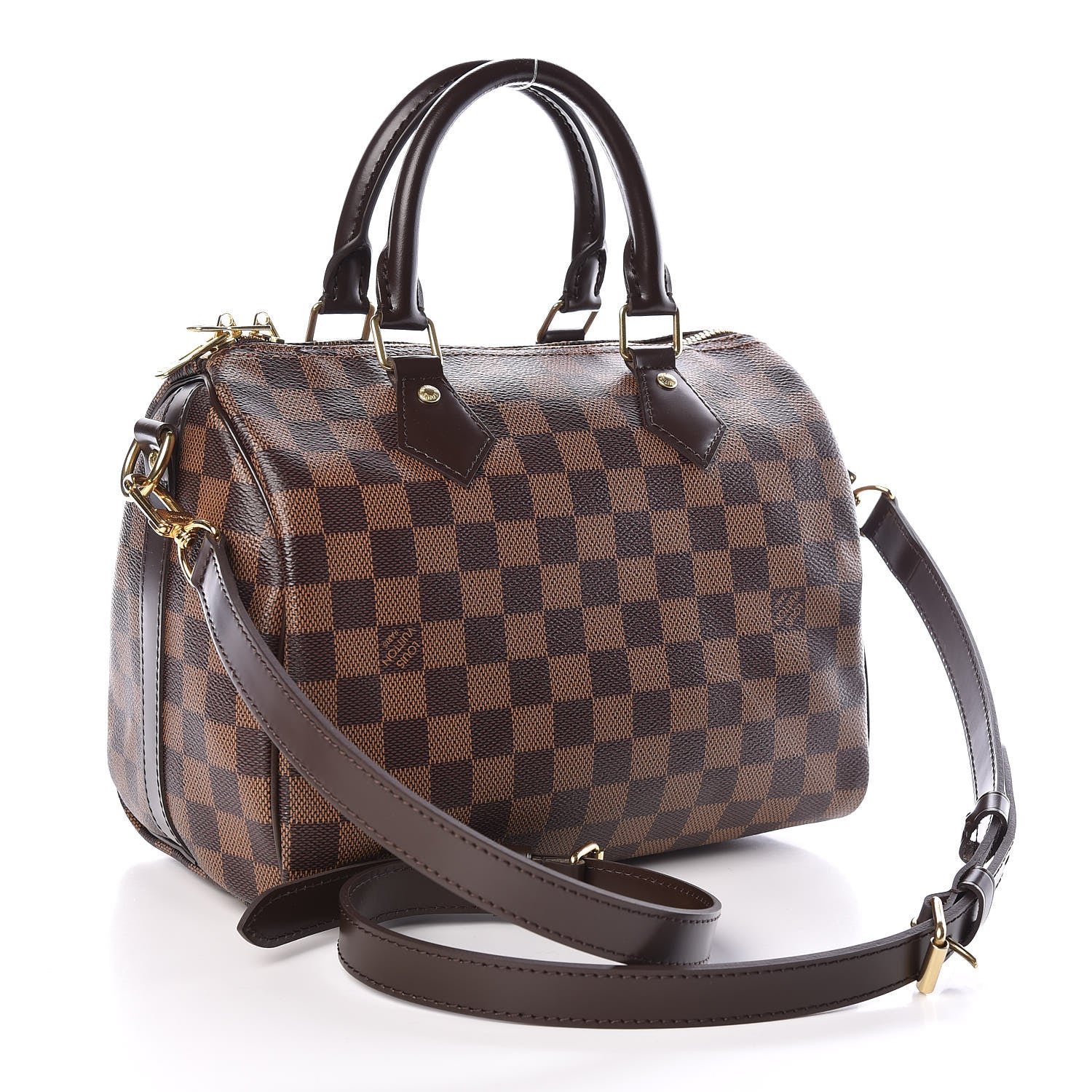 Louis Vuitton Damier Ebene Speedy Bandouliere 25 4 of 10