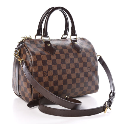 Louis Vuitton Damier Ebene Speedy Bandouliere 25 4 of 10