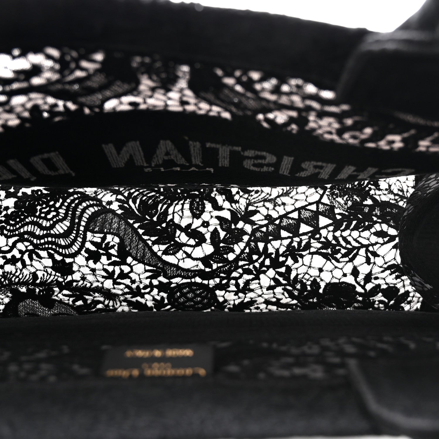 Christian Dior Embroidered 3D Macrame D-Lace Sun Medium Book Tote