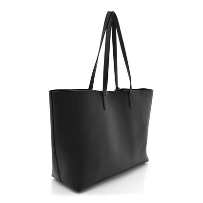 Saint Laurent Calfskin Large Shopping Tote Black 4 of 12