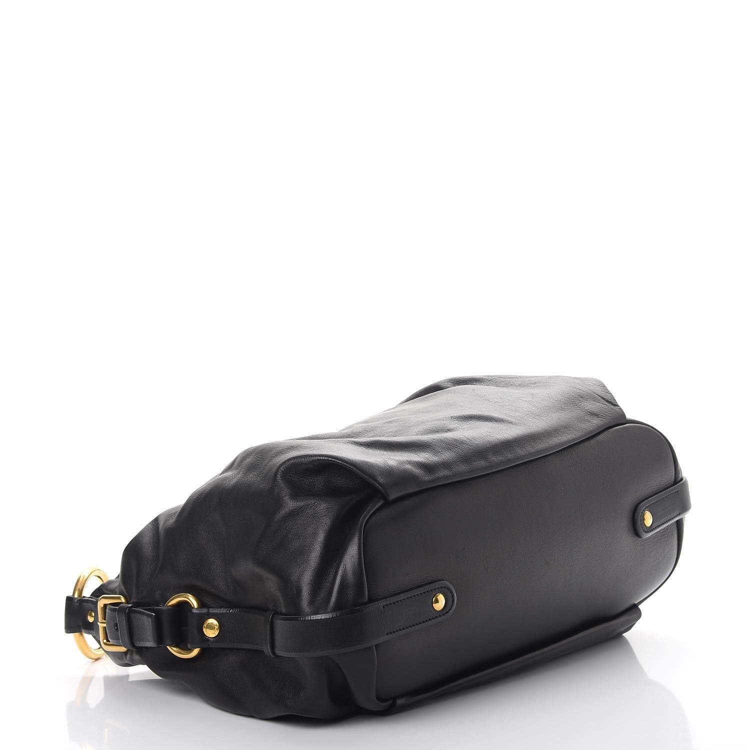 Prada Soft Calf Hobo Nero Black 4 of 10