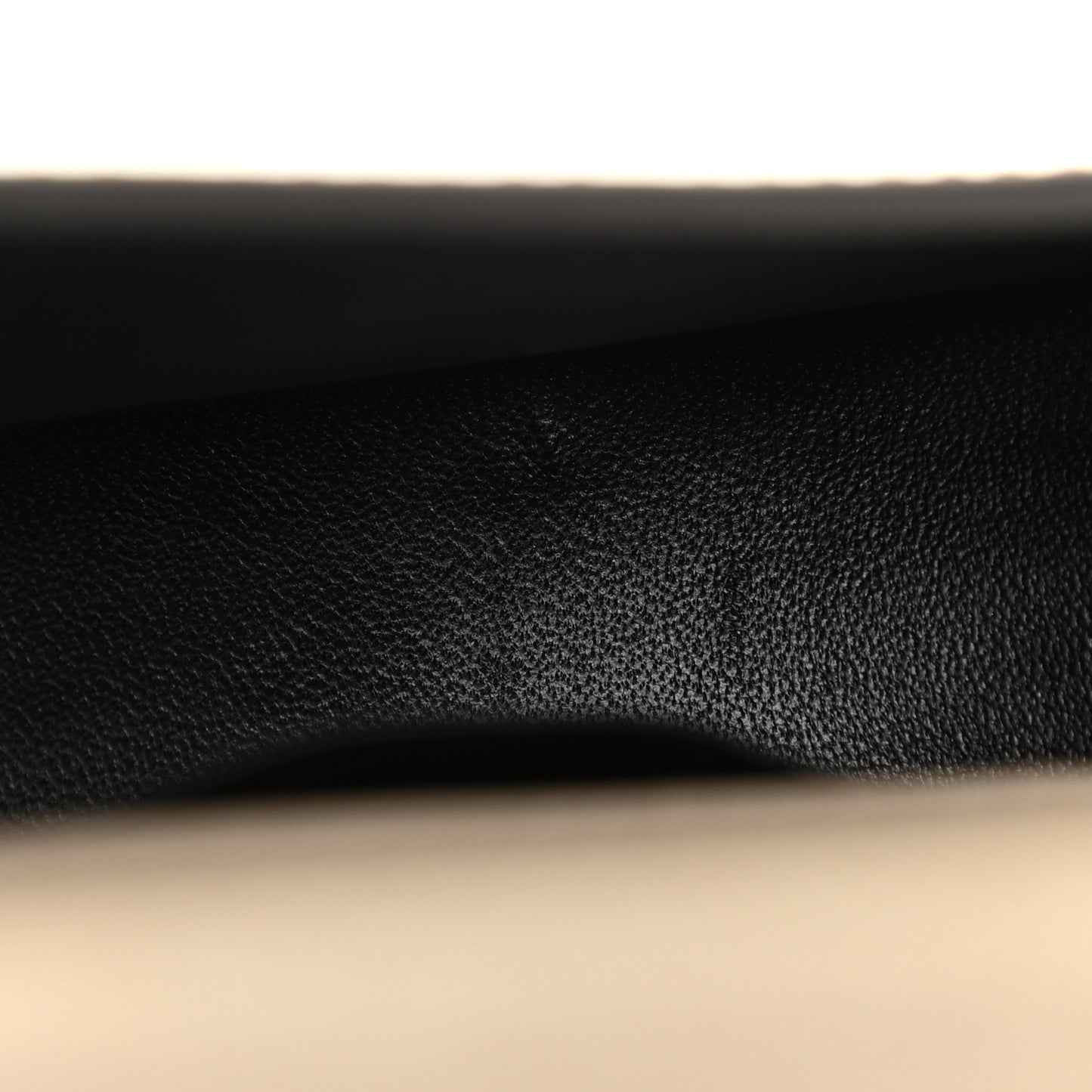 Calfskin Small Nile Bracelet Minaudiere Bag Motty Grey