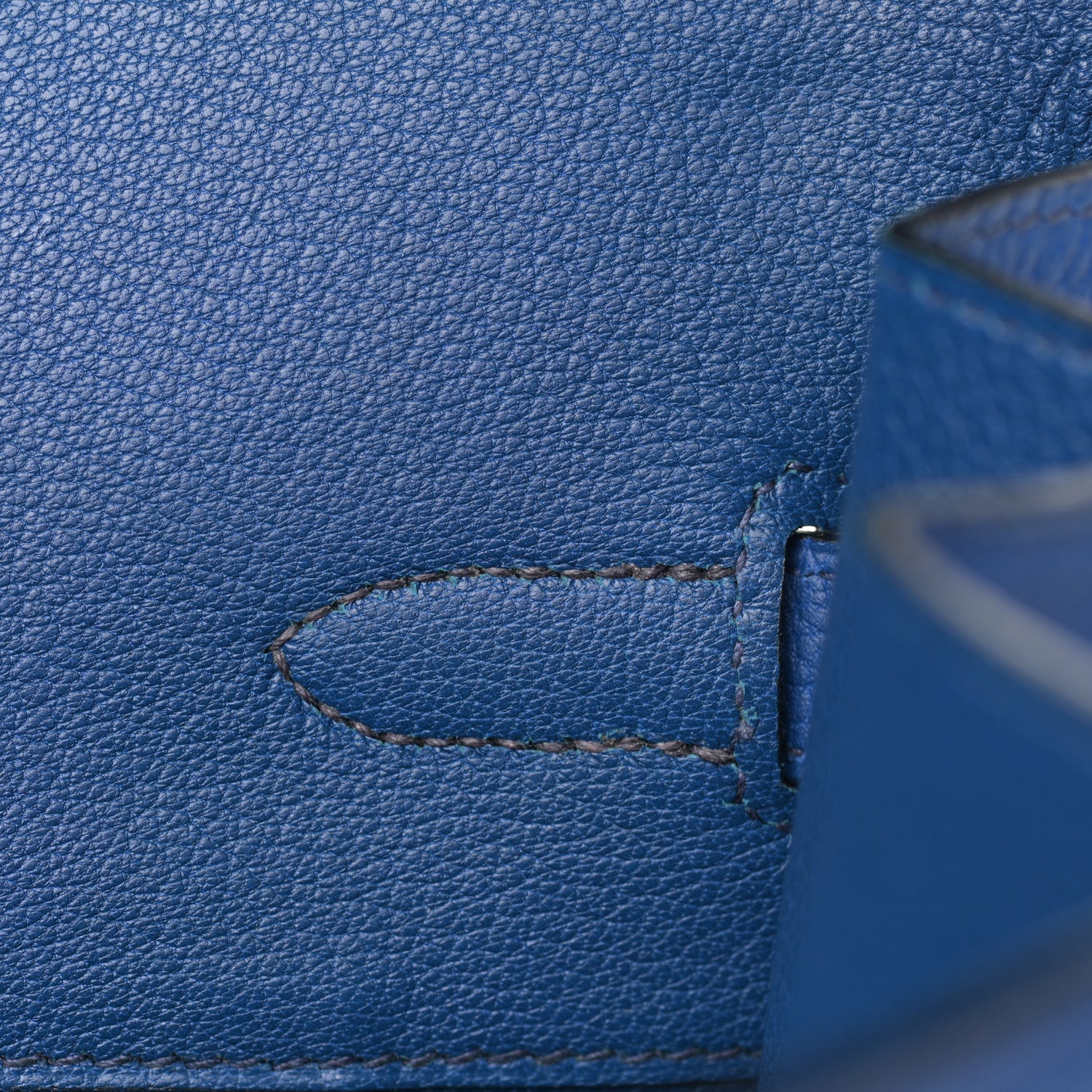 Hermes Togo Birkin 35 Bleu France 16 of 32