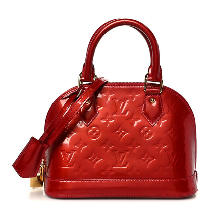 Louis Vuitton Vernis Alma BB Pomme D'Amour 1 of 11