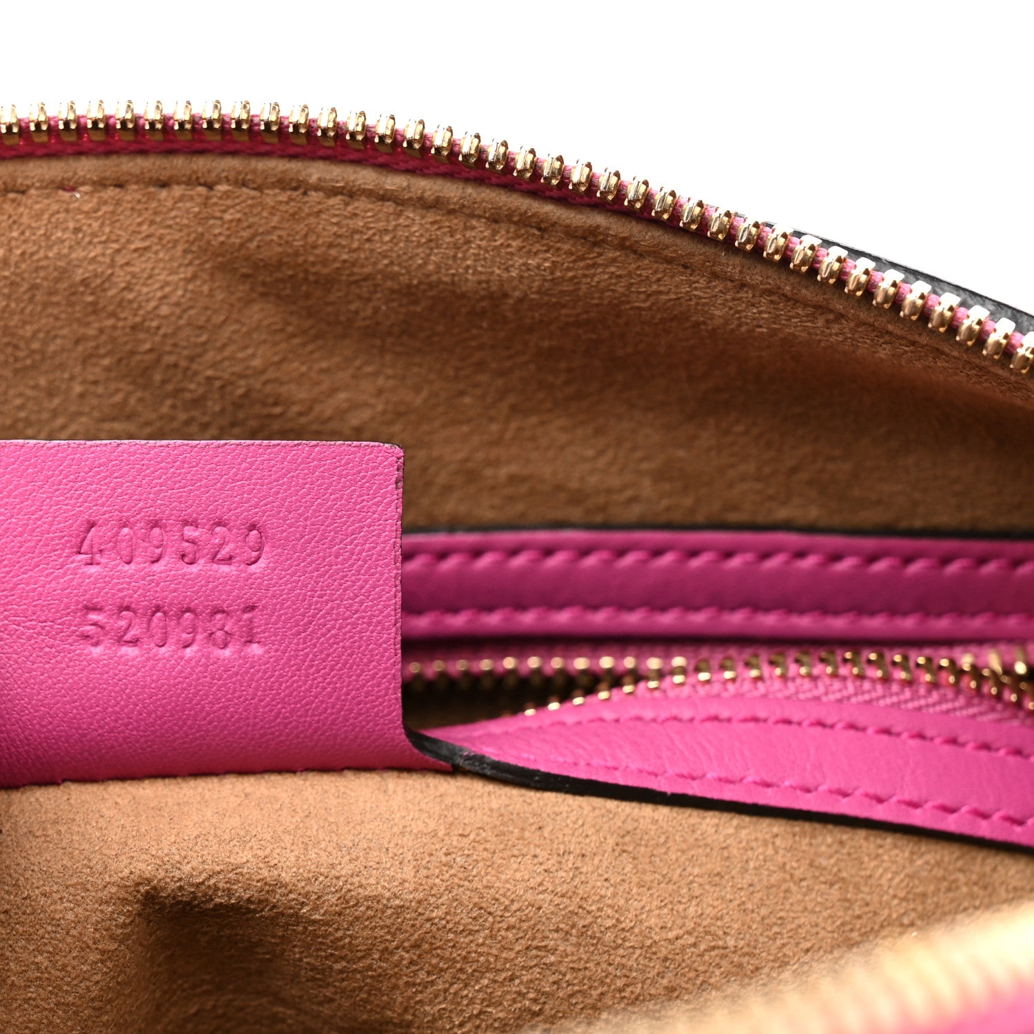 Gucci GG Supreme Monogram Moon Calfskin Small Boston Beige Ebony Hibiscus Red New Rosette 7 of 12