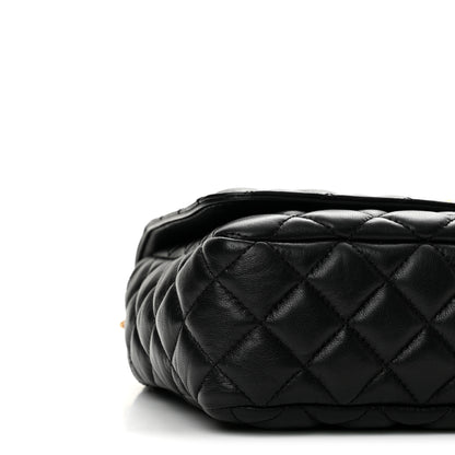 Versace Nappa Quilted La Medusa Chain Crossbody Black 9 of 12