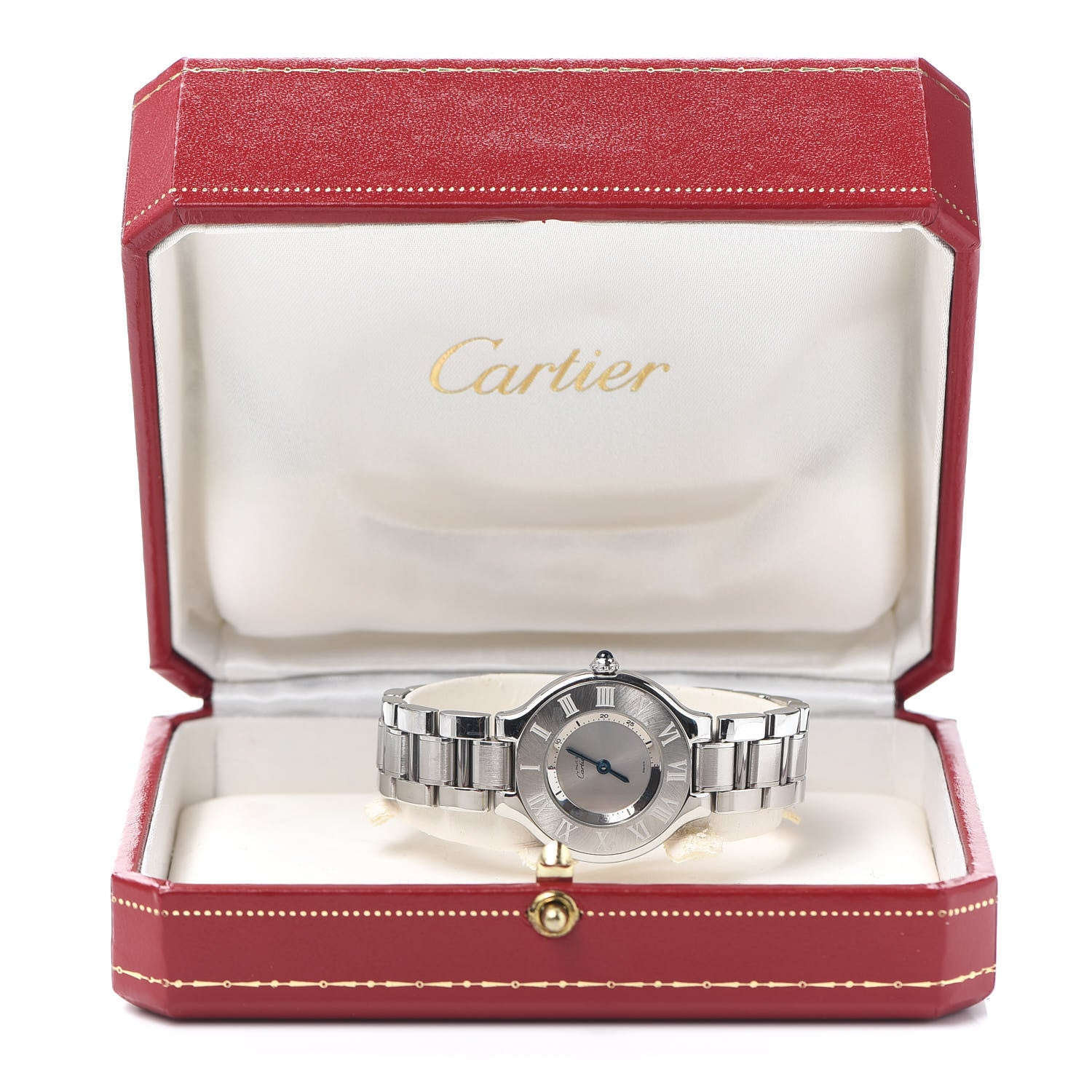 Cartier Stainless Steel 28mm Must De 21 Quartz Watch 5 of 5
