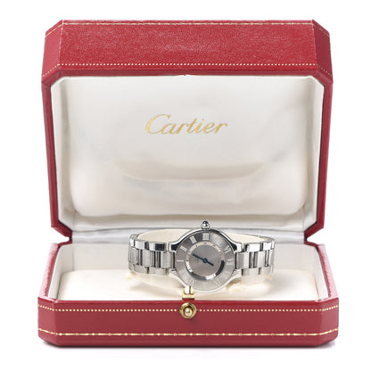 Cartier Stainless Steel 28mm Must De 21 Quartz Watch 5 of 5