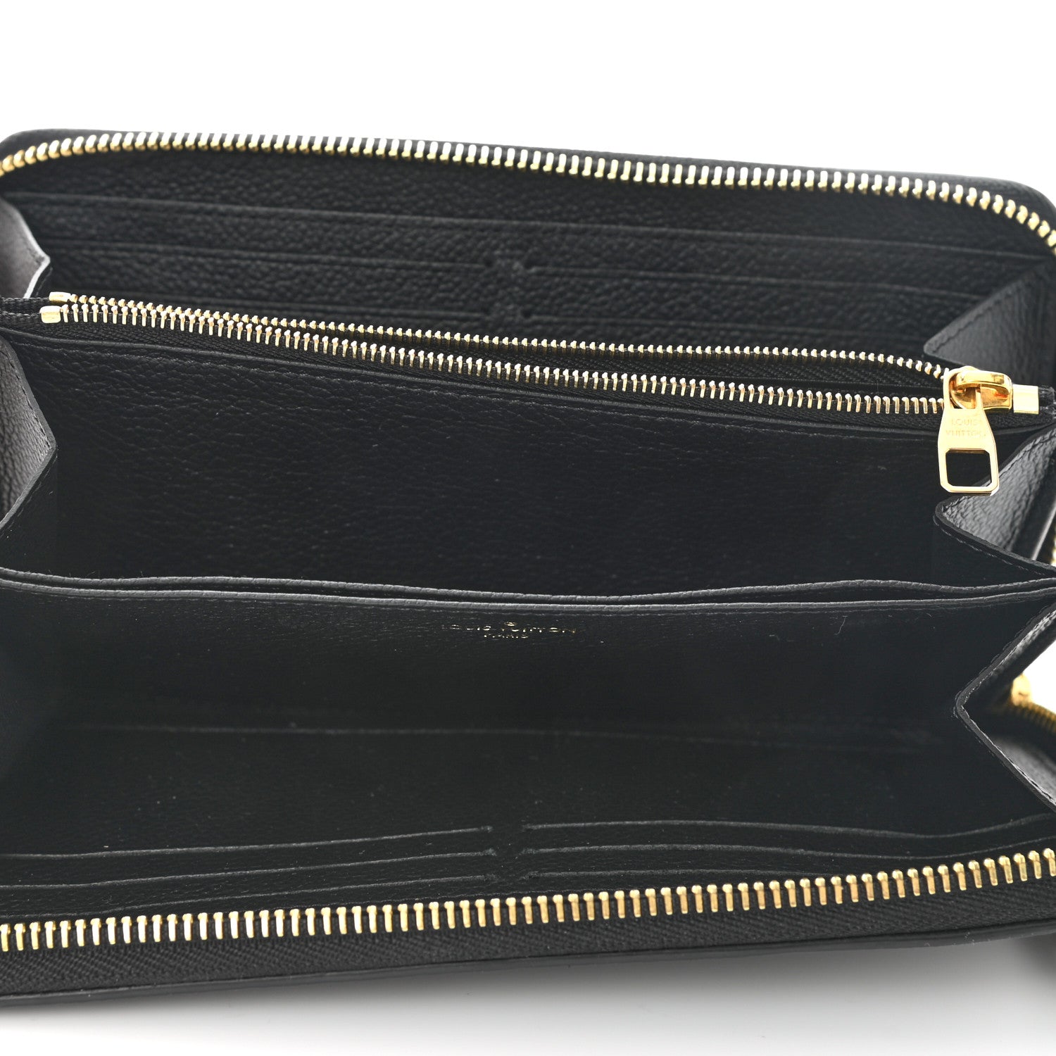 Louis Vuitton Empreinte Zippy Wallet Black 5 of 10