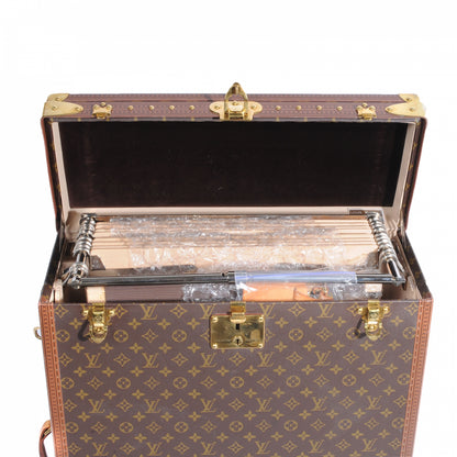 Louis Vuitton Monogram Custom Standing Wardrobe Trunk 16 of 16