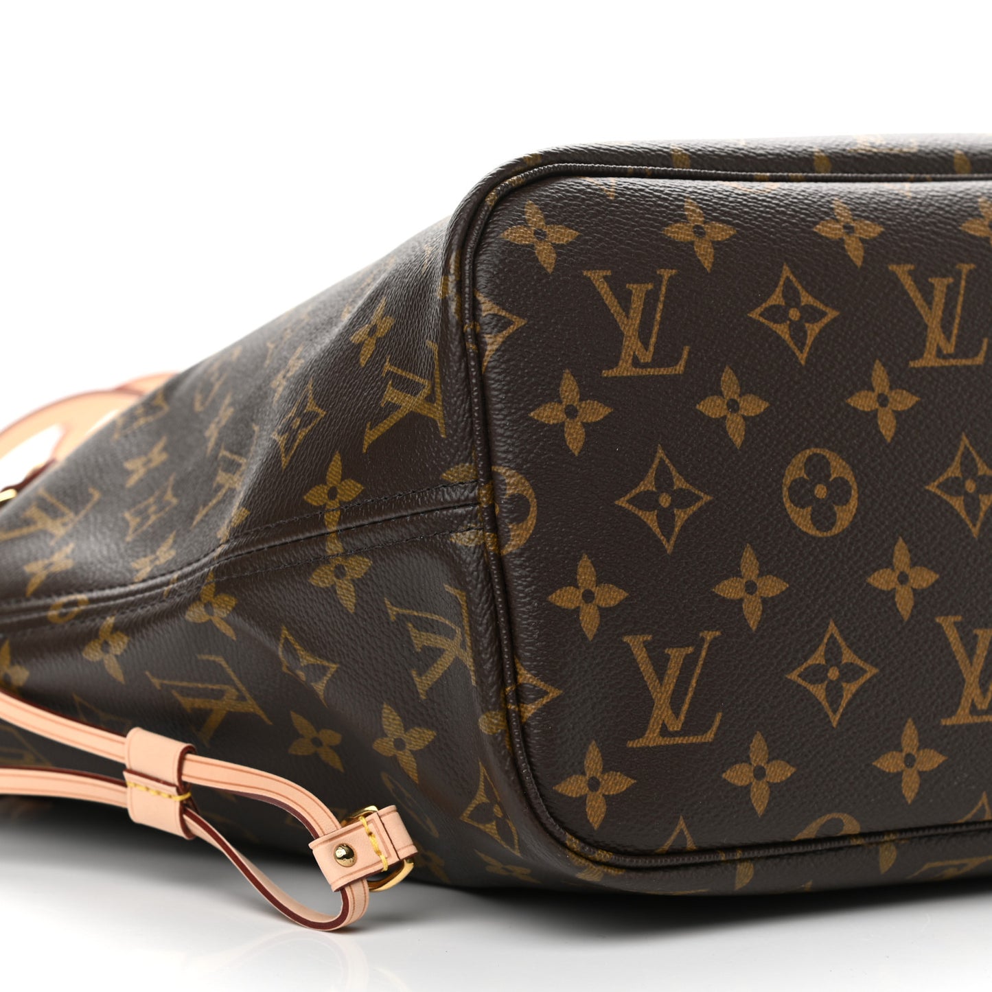 Monogram V Neverfull MM Turquoise