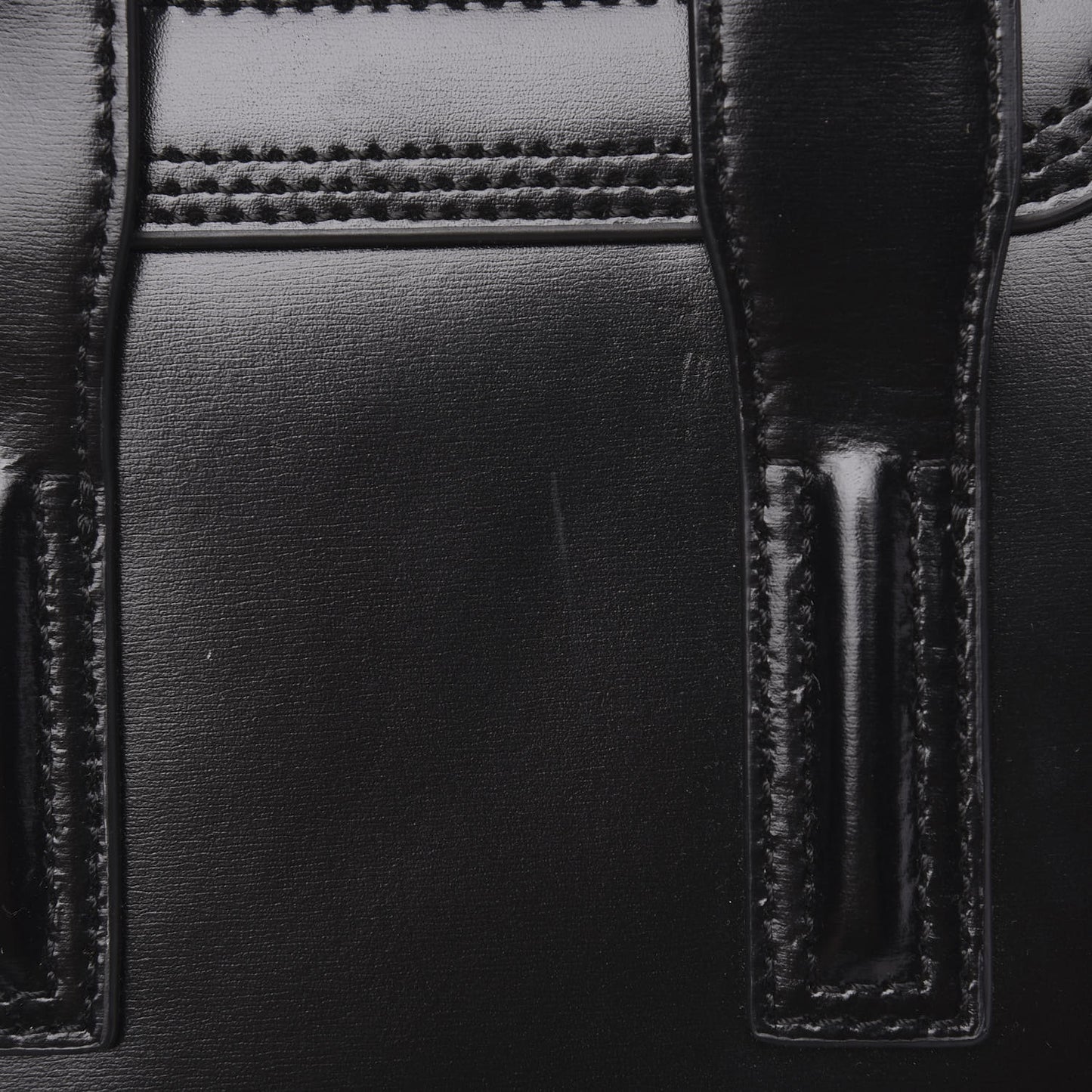 3.1 Smooth Calfskin Stingray Mini Pashli Satchel Black