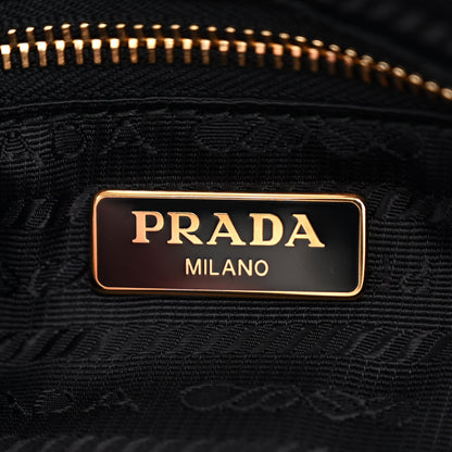 Prada Tessuto Nylon Quilted Pochette Bag Granato 6 of 9