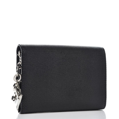 MCM Saffiano Tri-Fold Wallet Black 3 of 8