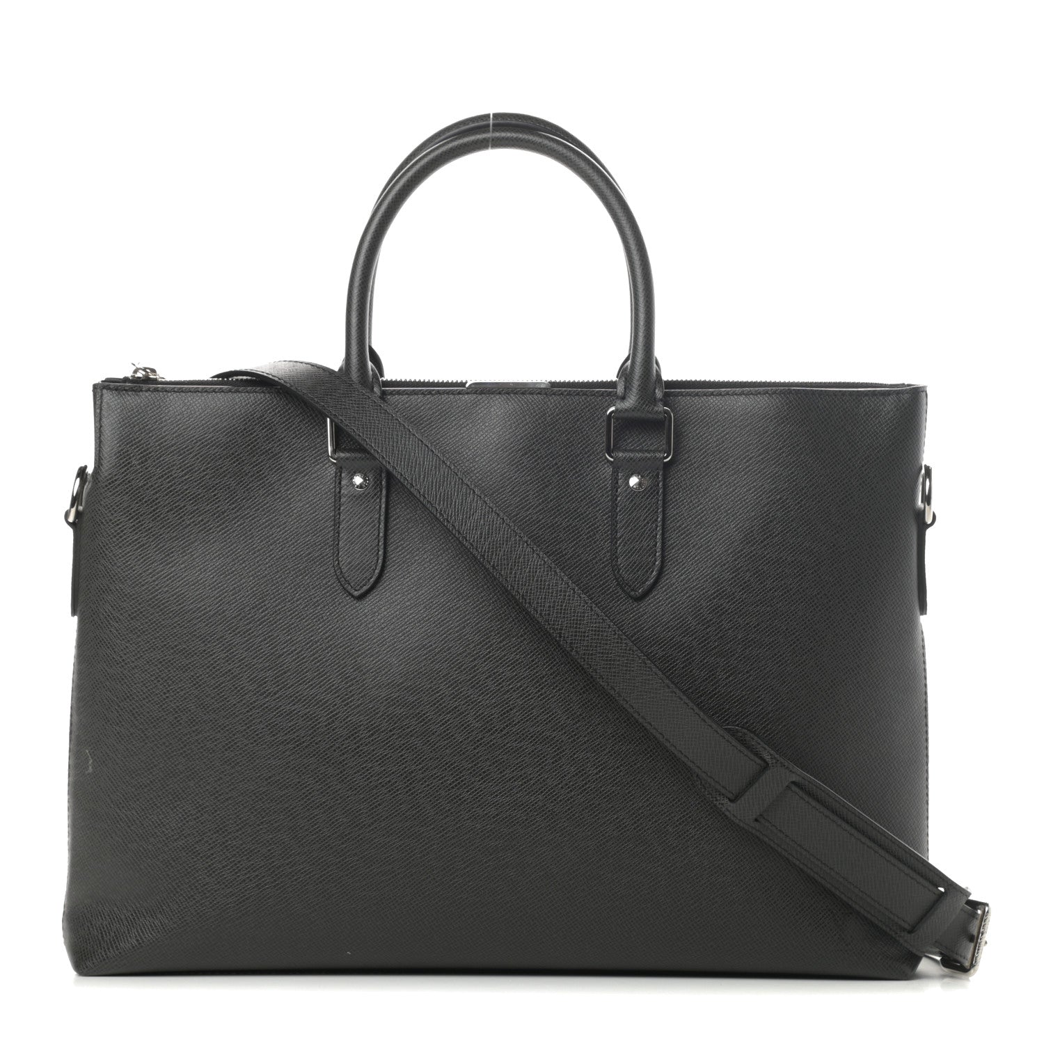 Louis Vuitton Taiga Anton Soft Briefcase Ardoise 1 of 12