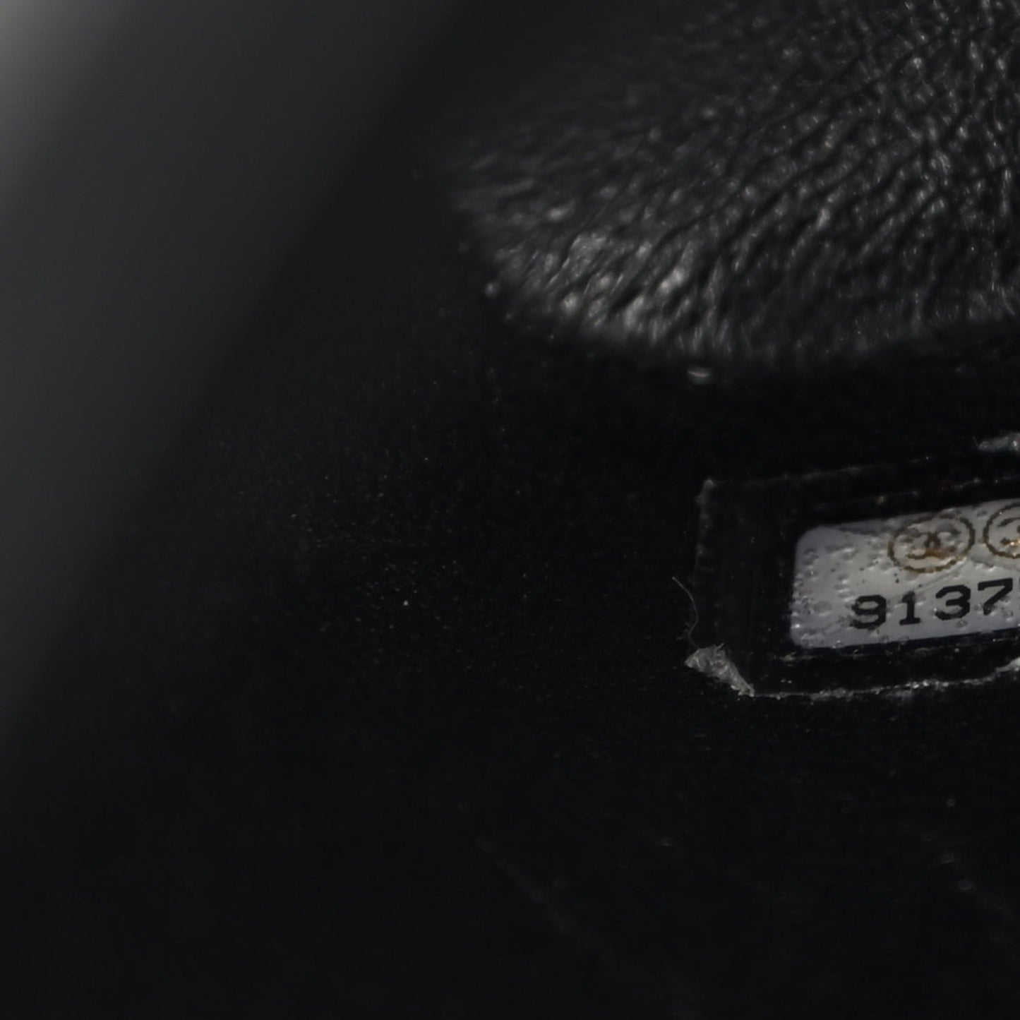 Caviar Quilted Medallion Tote Black