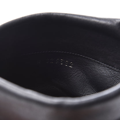 Chanel Lambskin CC Cap Toe Ankle Boots 39 Black 10 of 11
