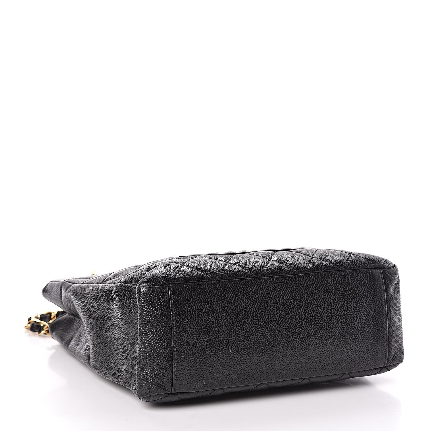 Chanel Caviar Quilted Petit Shopping Tote PST Black 4 of 10