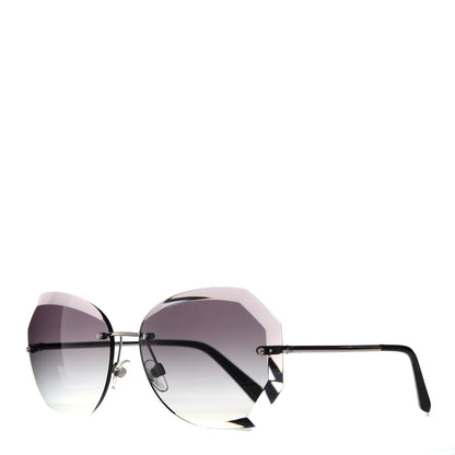 Chanel Metal Spring Round Sunglasses 4220 Silver 1 of 8