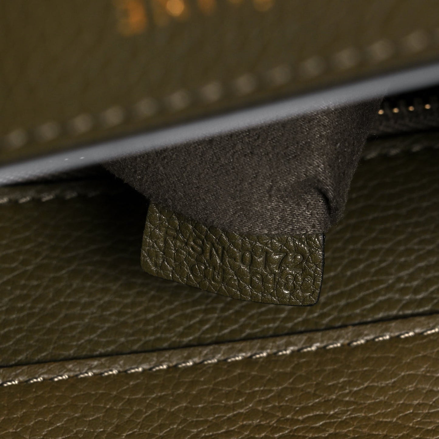 Drummed Calfskin Mini Luggage Jungle