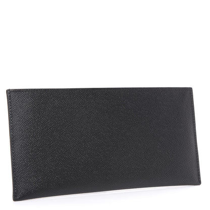 Louis Vuitton Calfskin Felicie Chain Wallet Card Holder Insert Black 2 of 5