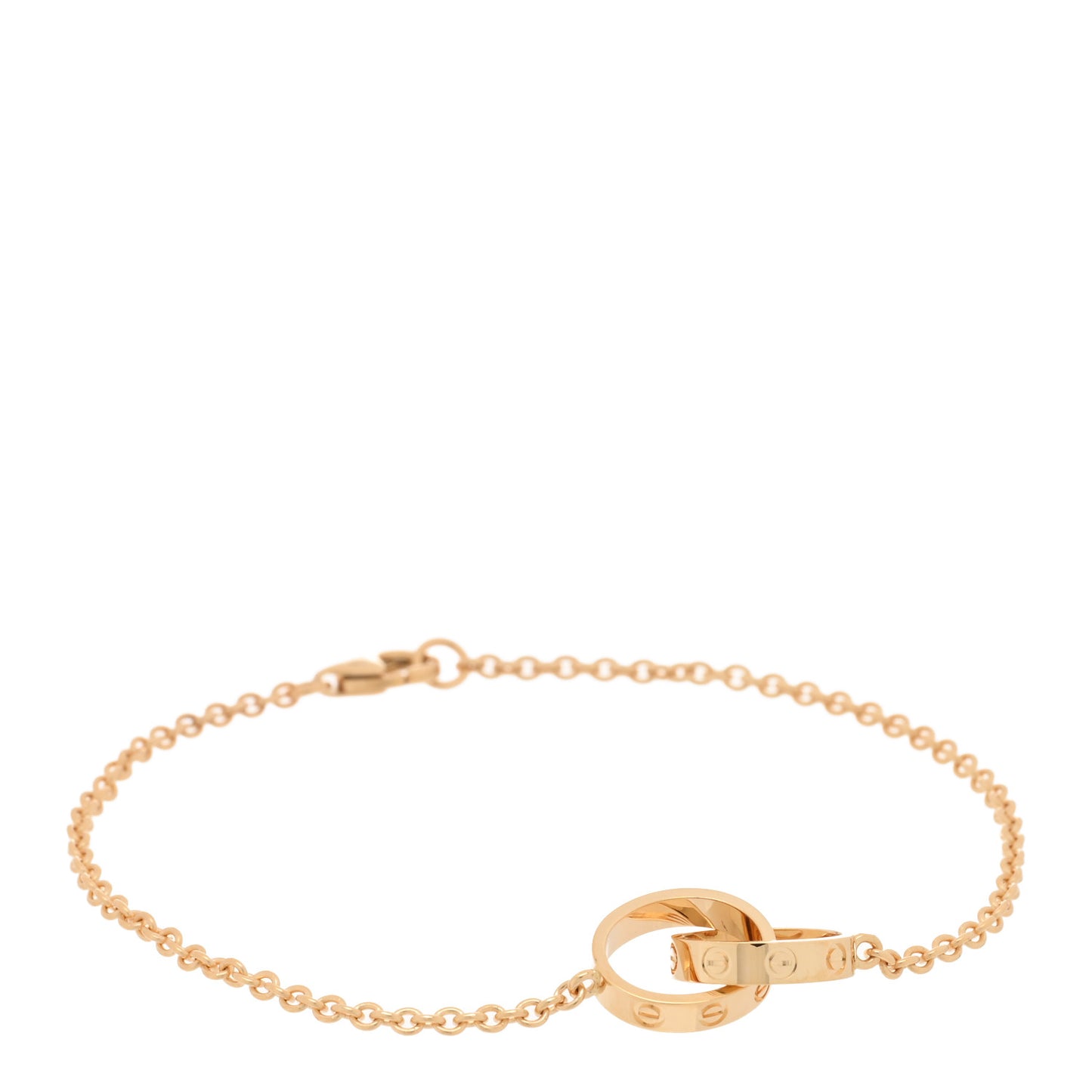 18K Yellow Gold Interlocking LOVE Bracelet