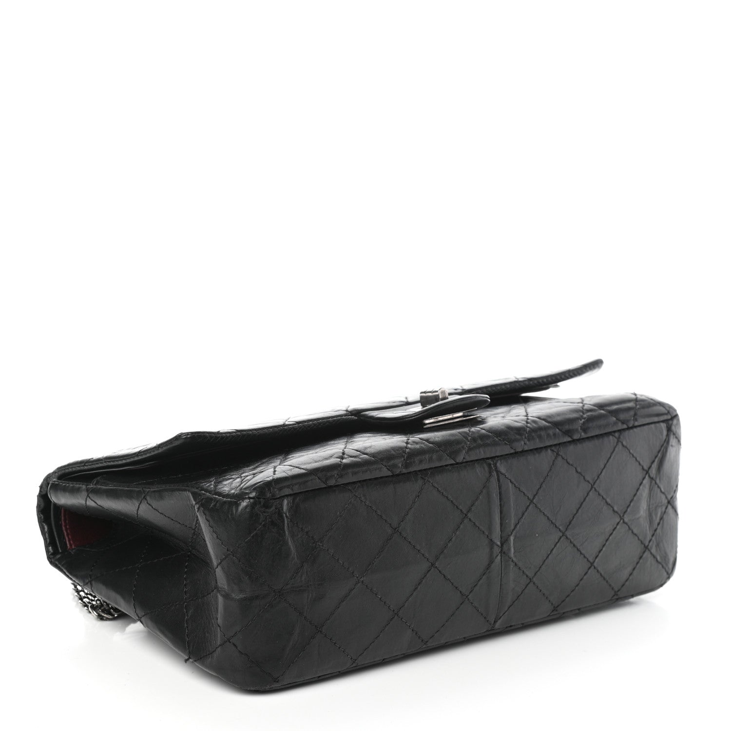 Chanel Aged Calfskin Quilted 2.55 Reissue 227 Flap Black 4 of 10