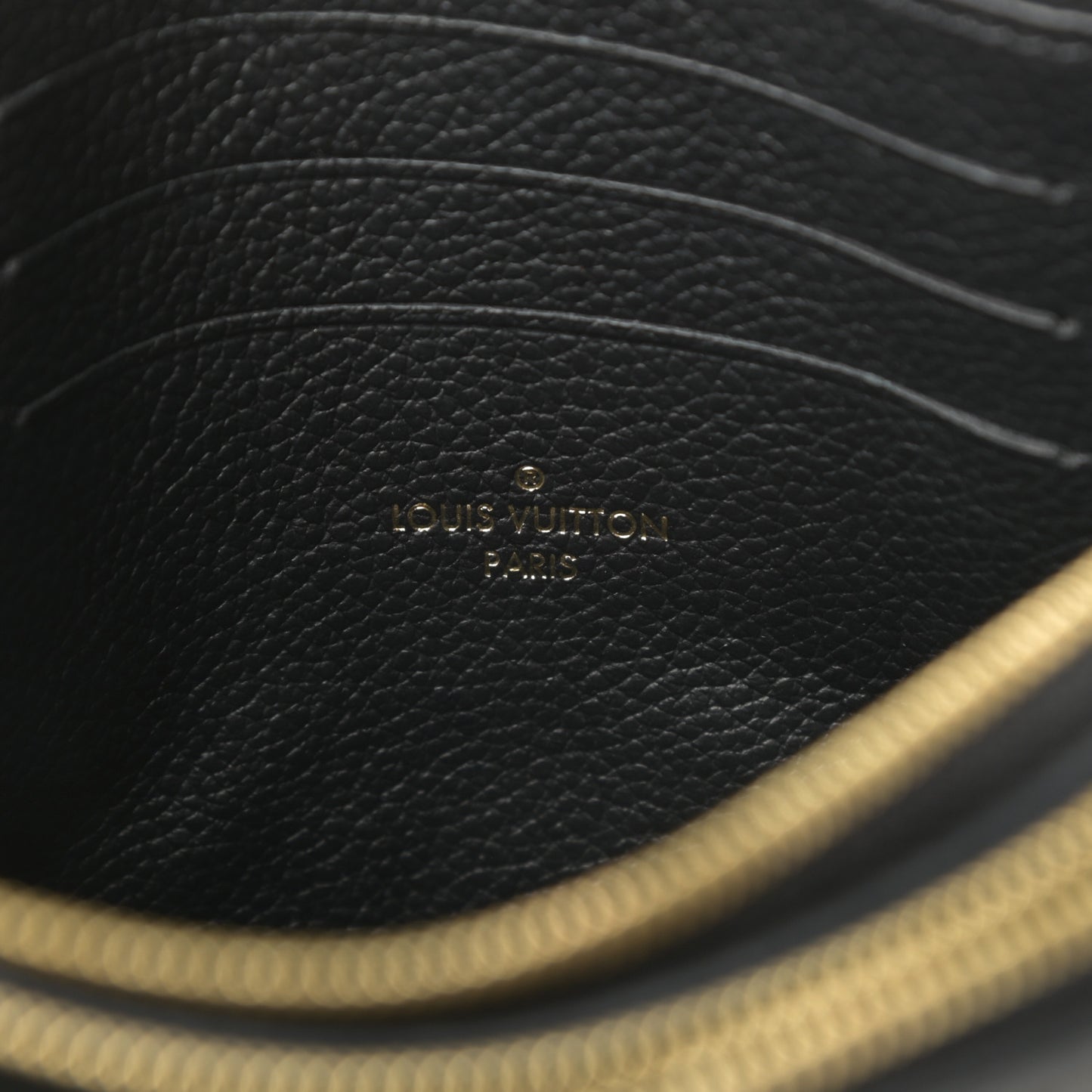 Empreinte Double Zip Pochette Black