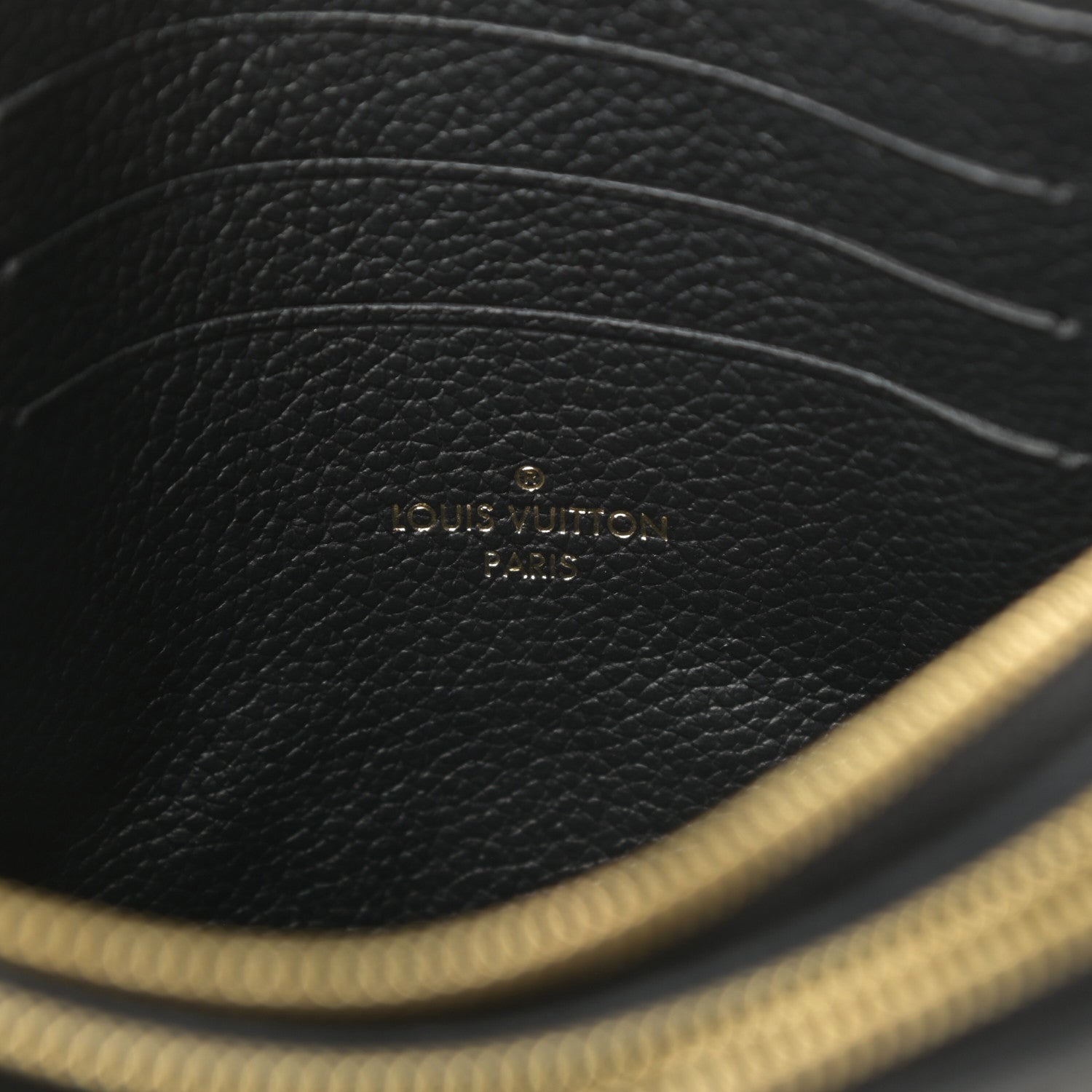Louis Vuitton Empreinte Double Zip Pochette Black 7 of 14