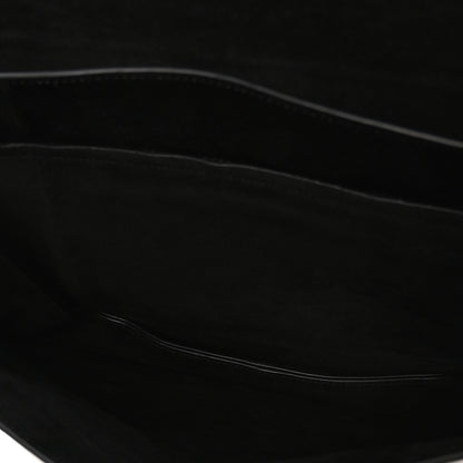 Celine Shiny Lambskin Soft Triomphe Besace Bag Black 5 of 11