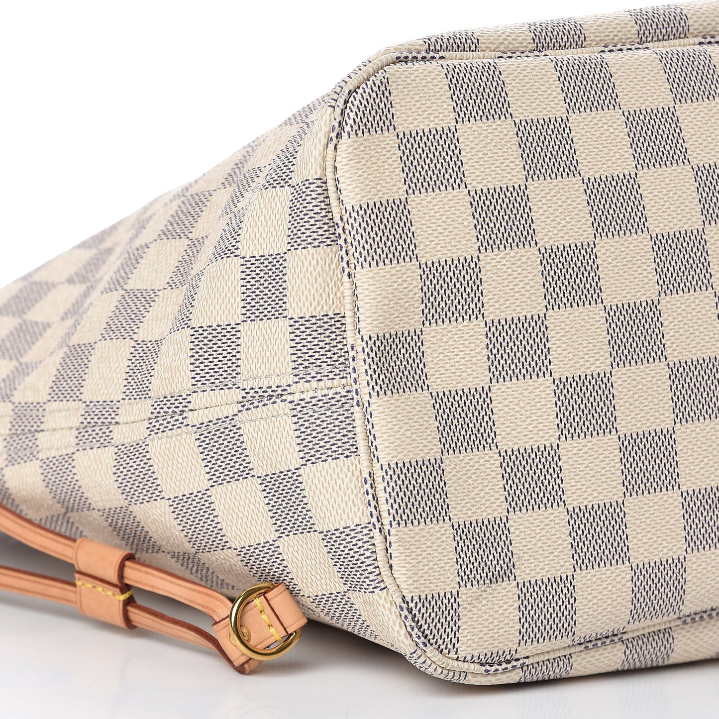 Damier Azur Neo Neverfull MM Rose Ballerine