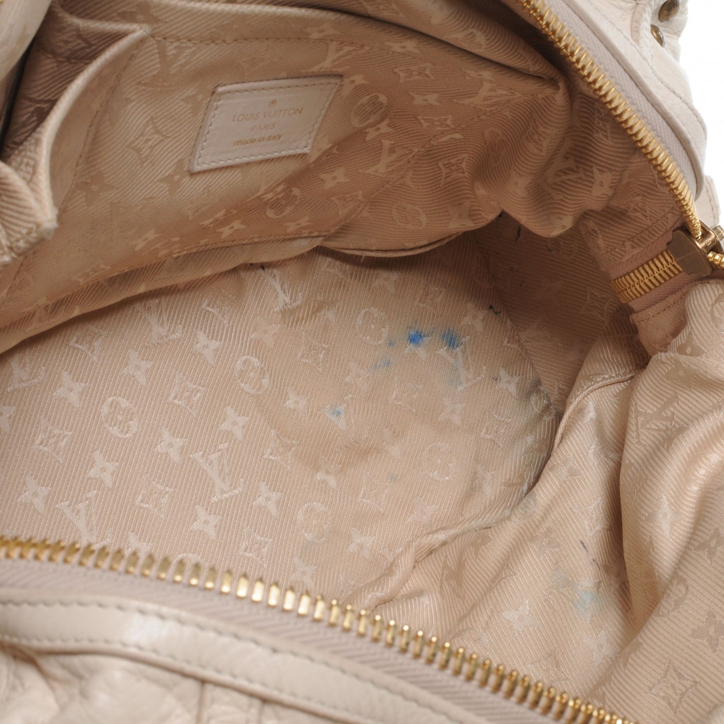 Lambskin Riveting Ecru