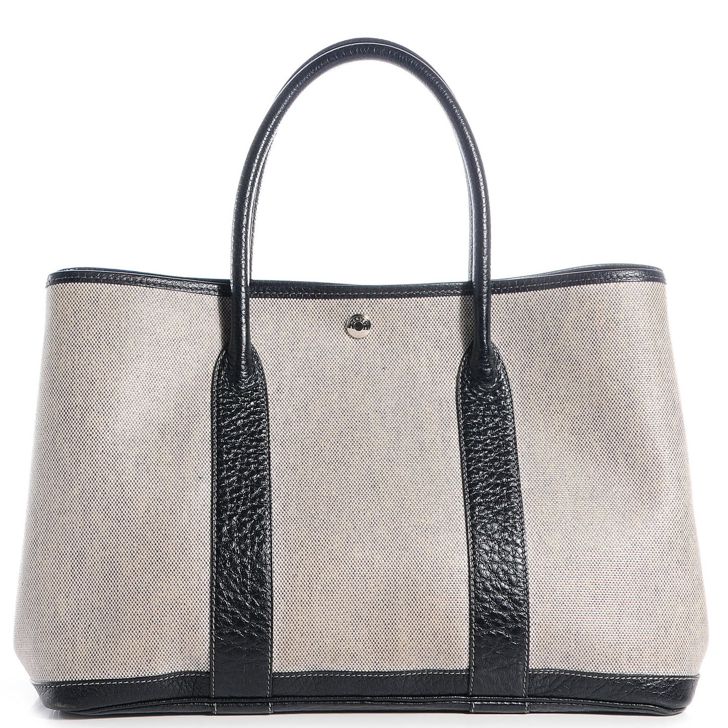 Toile Buffle Skipper Garden Party 36 MM Tote Black