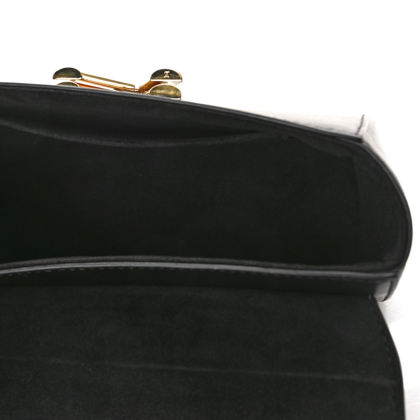 Calfskin Since 1854 Embroidered Twist MM Black