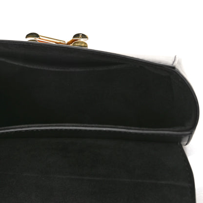 Louis Vuitton Calfskin Since 1854 Embroidered Twist MM Black 6 of 10