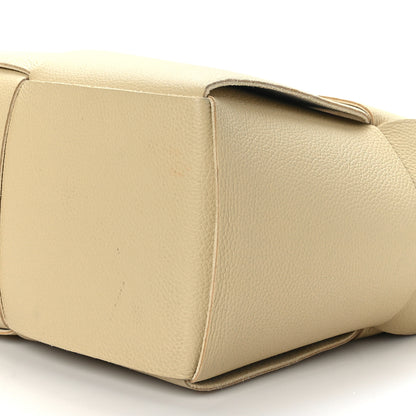 Bottega Veneta Grained Calfskin Intrecciato Medium Arco Tote Porridge 9 of 10